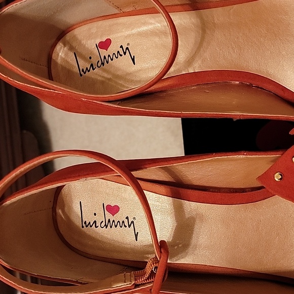 Orange Suede Shoes - Picture 11 of 15